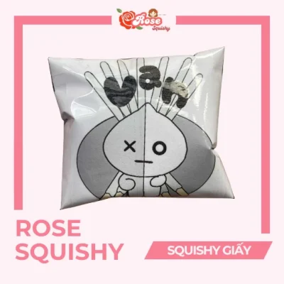 Squishy giấy mini snack BT21
