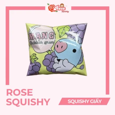 Squishy giấy mini snack BT21