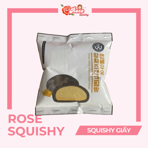 Squishy giấy Bánh Yonsei yellow cheese cream