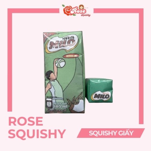 Squishy Giấy Sữa
