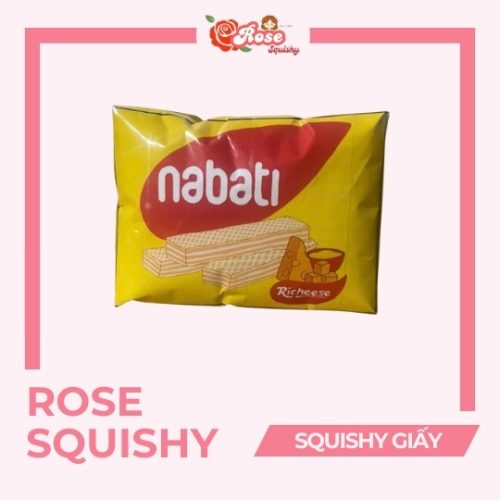 Squishy Giấy Bánh