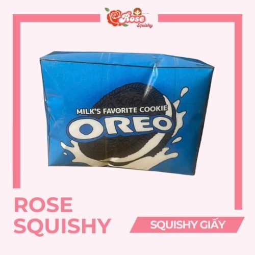 Squishy giấy bánh Oreo nguyên bản