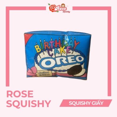 Squishy bánh Oreo Birthday