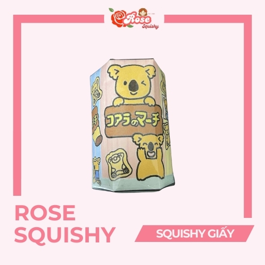 Squishy giấy bánh gấu Squishy giấy bánh gấu
