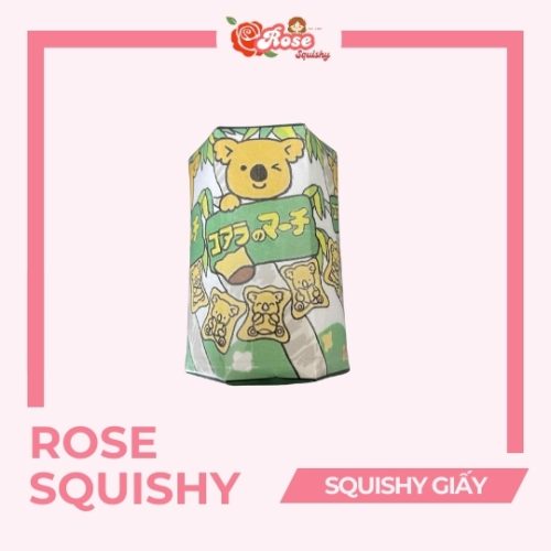 Squishy giấy bánh gấu