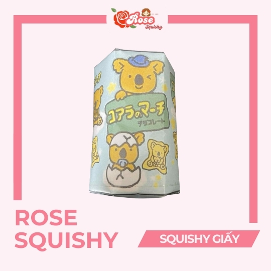 Squishy giấy bánh gấu Squishy giấy bánh gấu