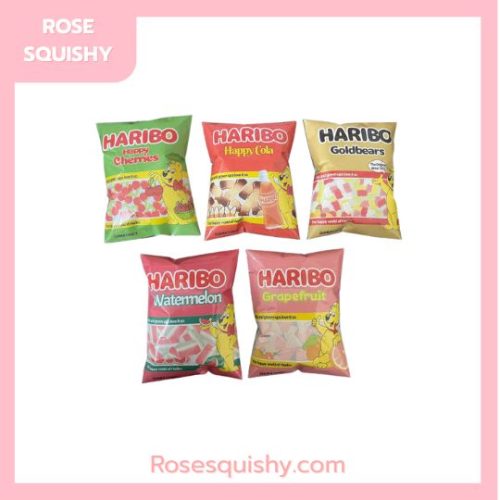 Squishy giấy Kẹo dẻo Haribo
