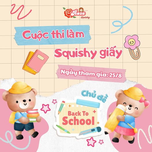 Cuộc thi làm Squishy giấy