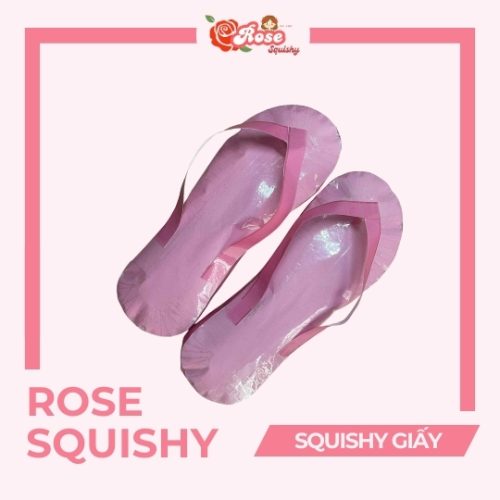 Squishy giấy dép lào