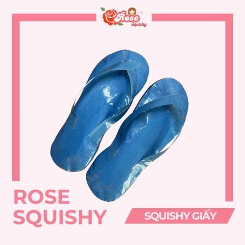 Squishy giấy dép lào