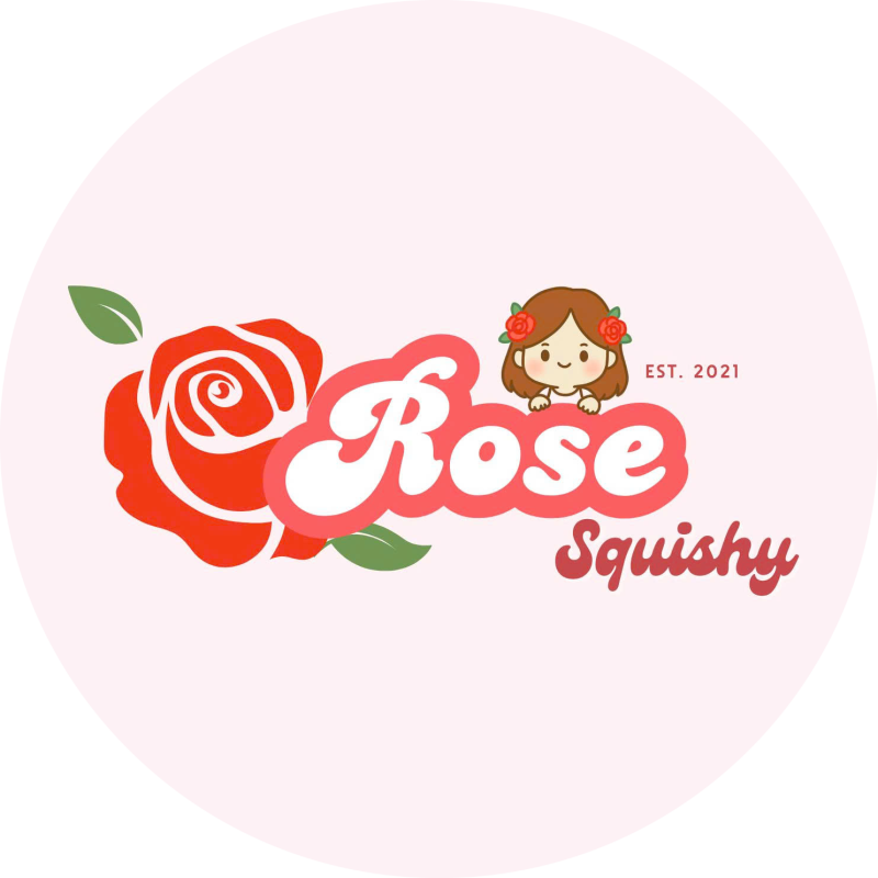 Logo Rose squishy giấy