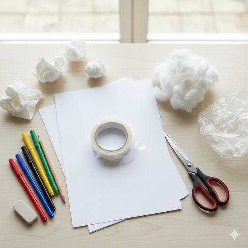 cách làm squishy bằng giấy