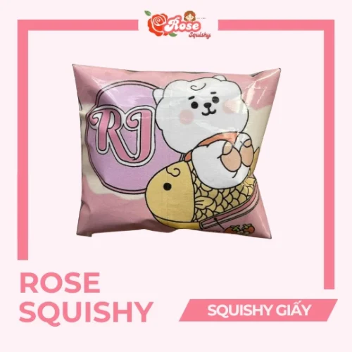 Squishy giấy mini snack BT21