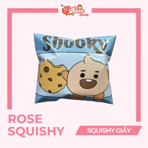 Squishy giấy mini snack BT21