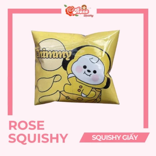 Squishy giấy mini snack BT21